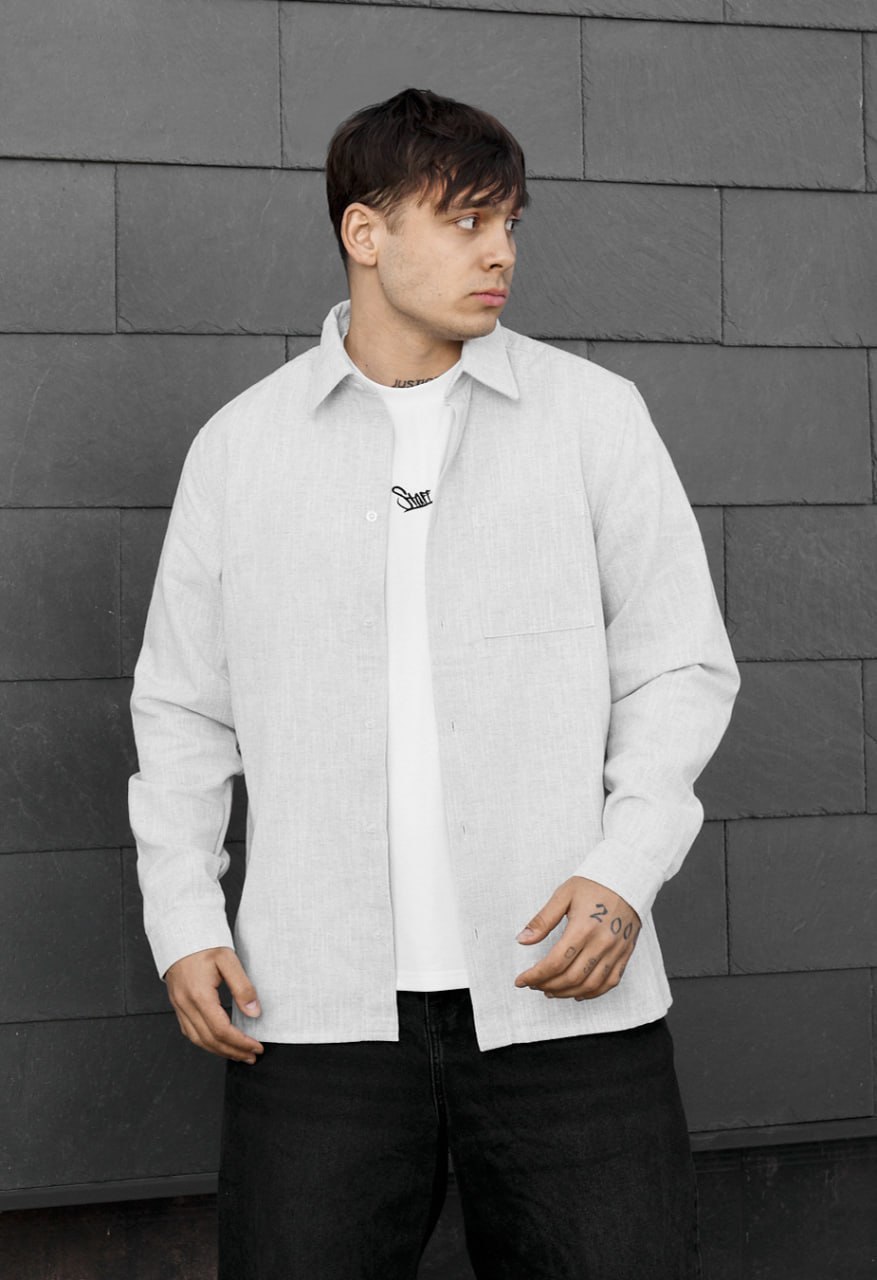 Koszula Staff light gray