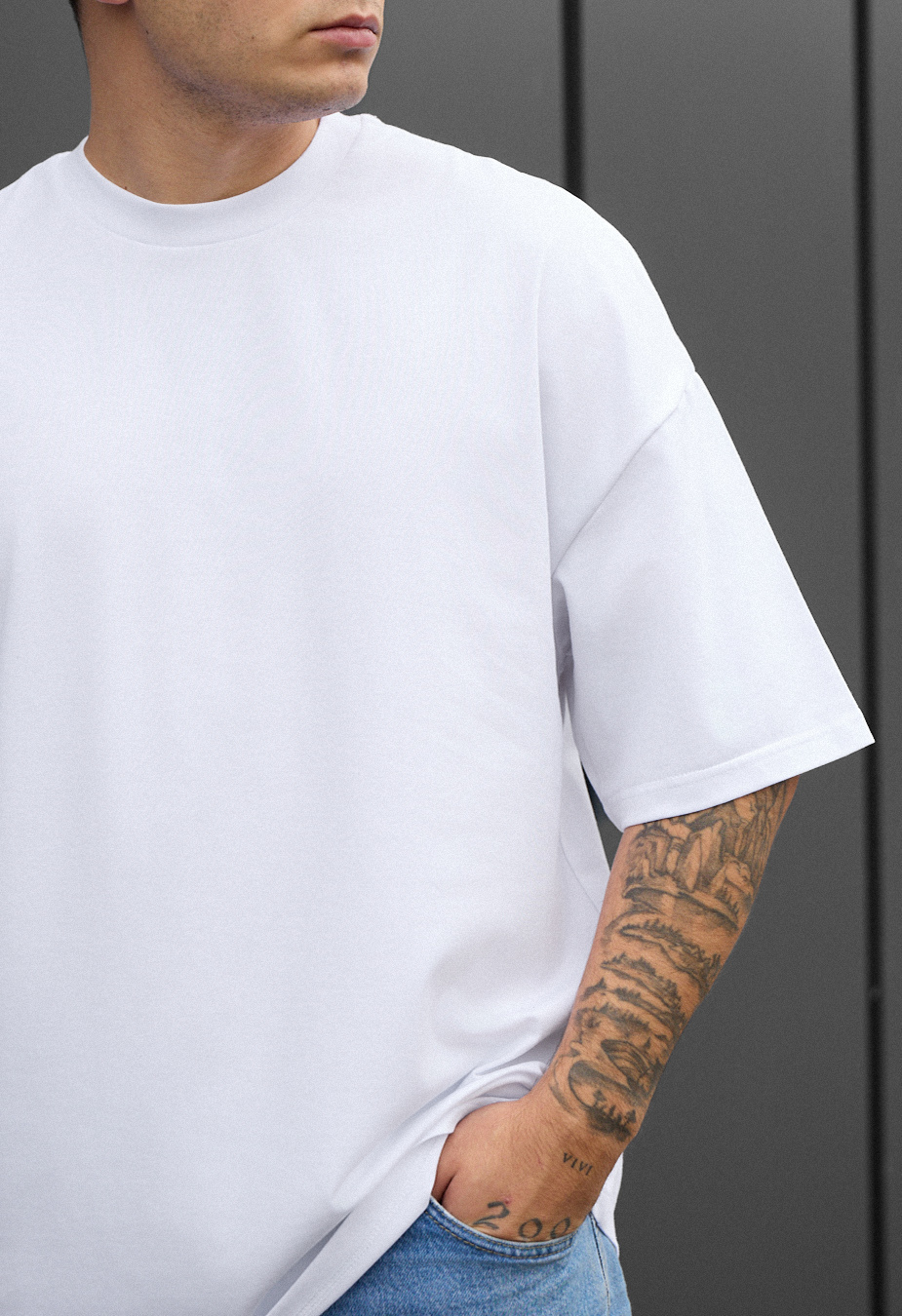 Koszulka Staff white oversize