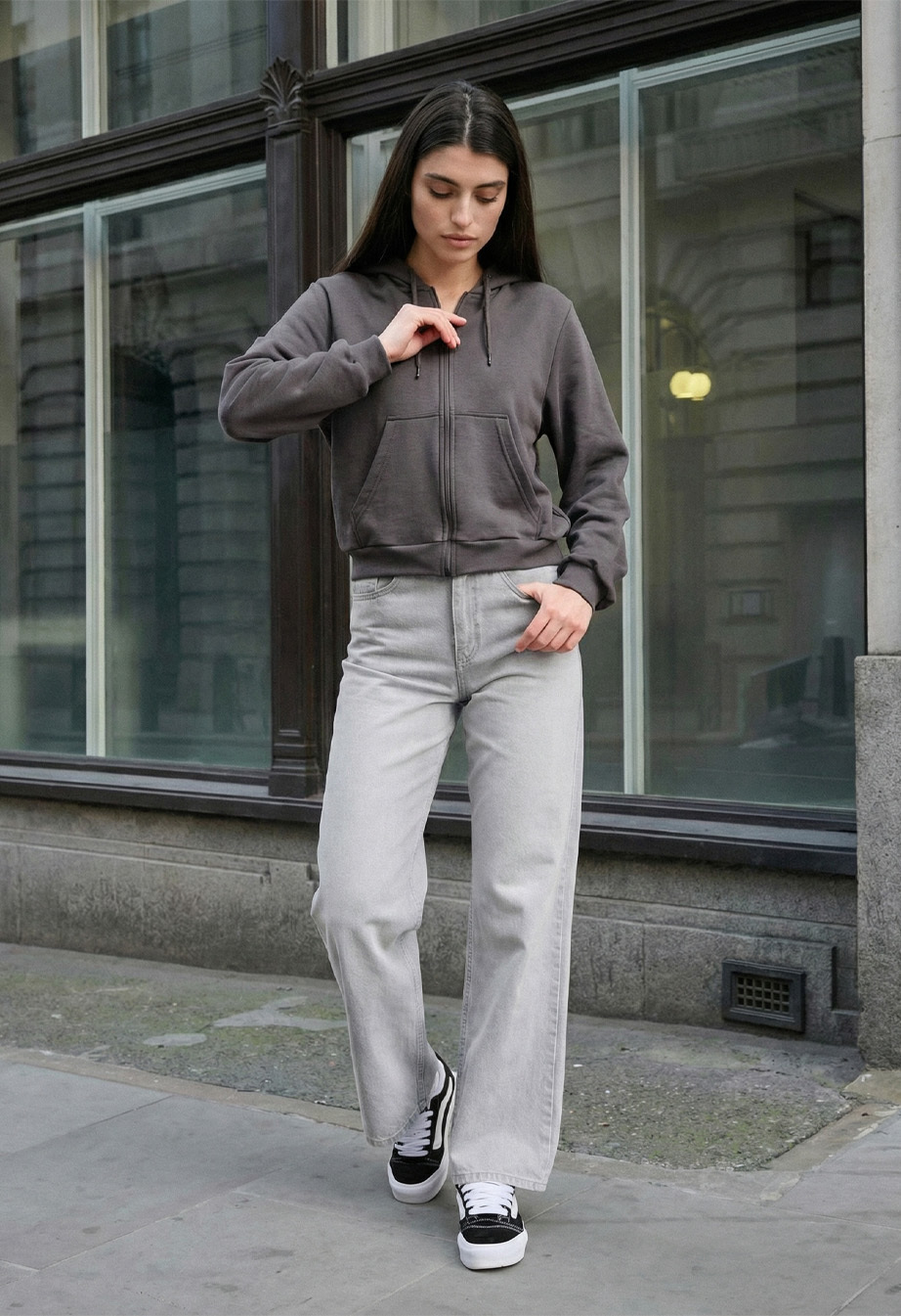 Bluza Staff gir dark gray