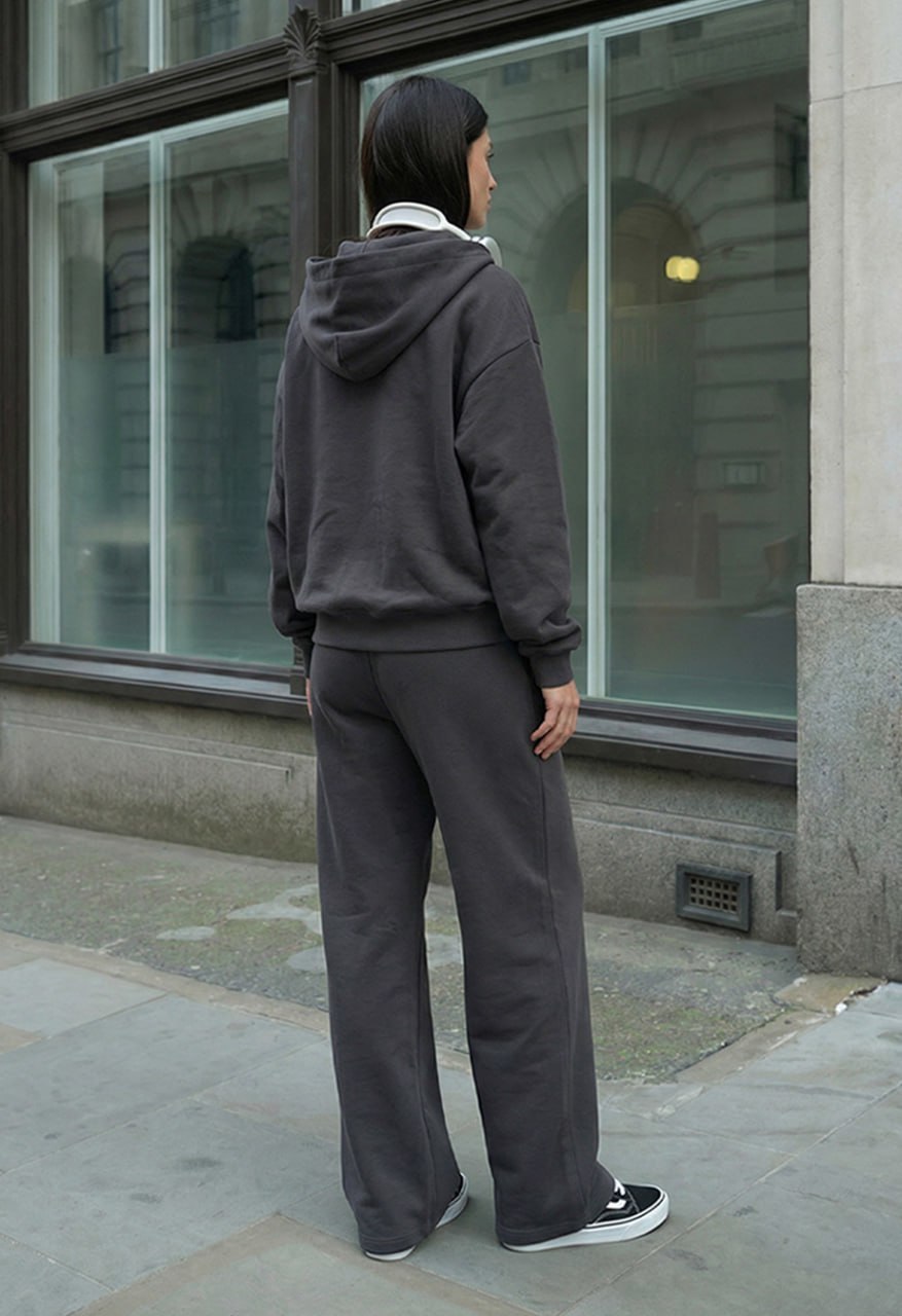 Dres Staff fir zip dark gray oversize