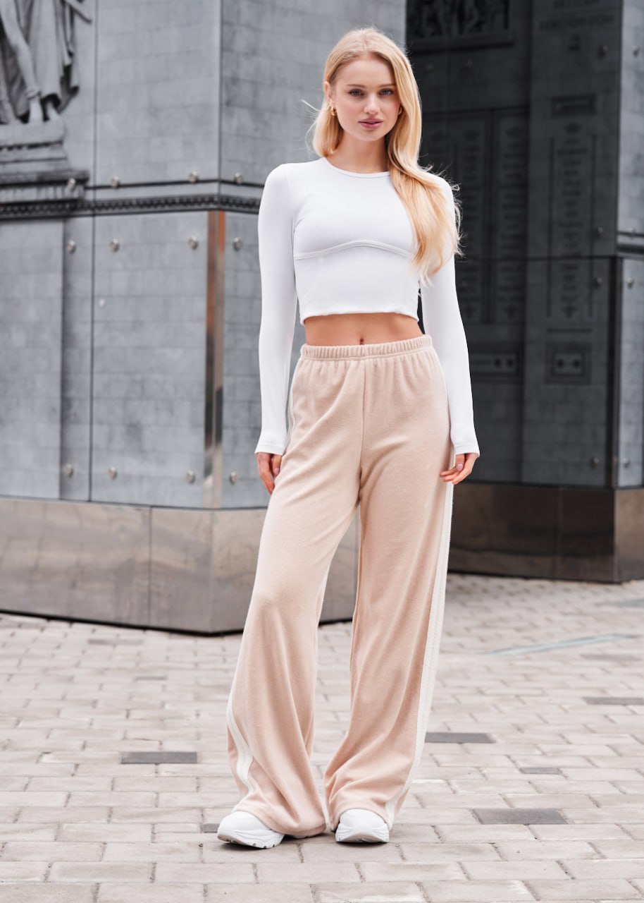 Spodnie Staff lati beige