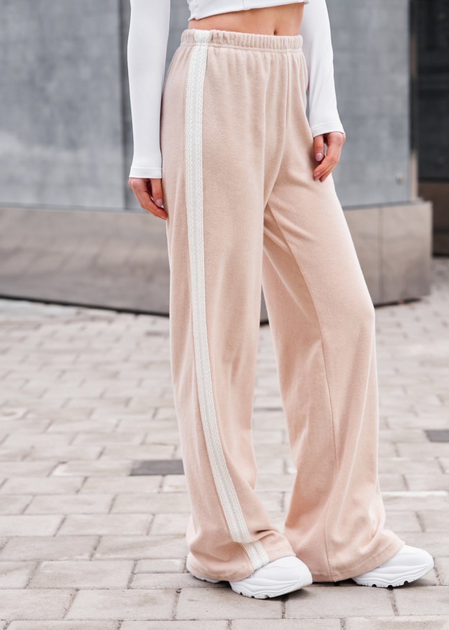 Spodnie Staff lati beige