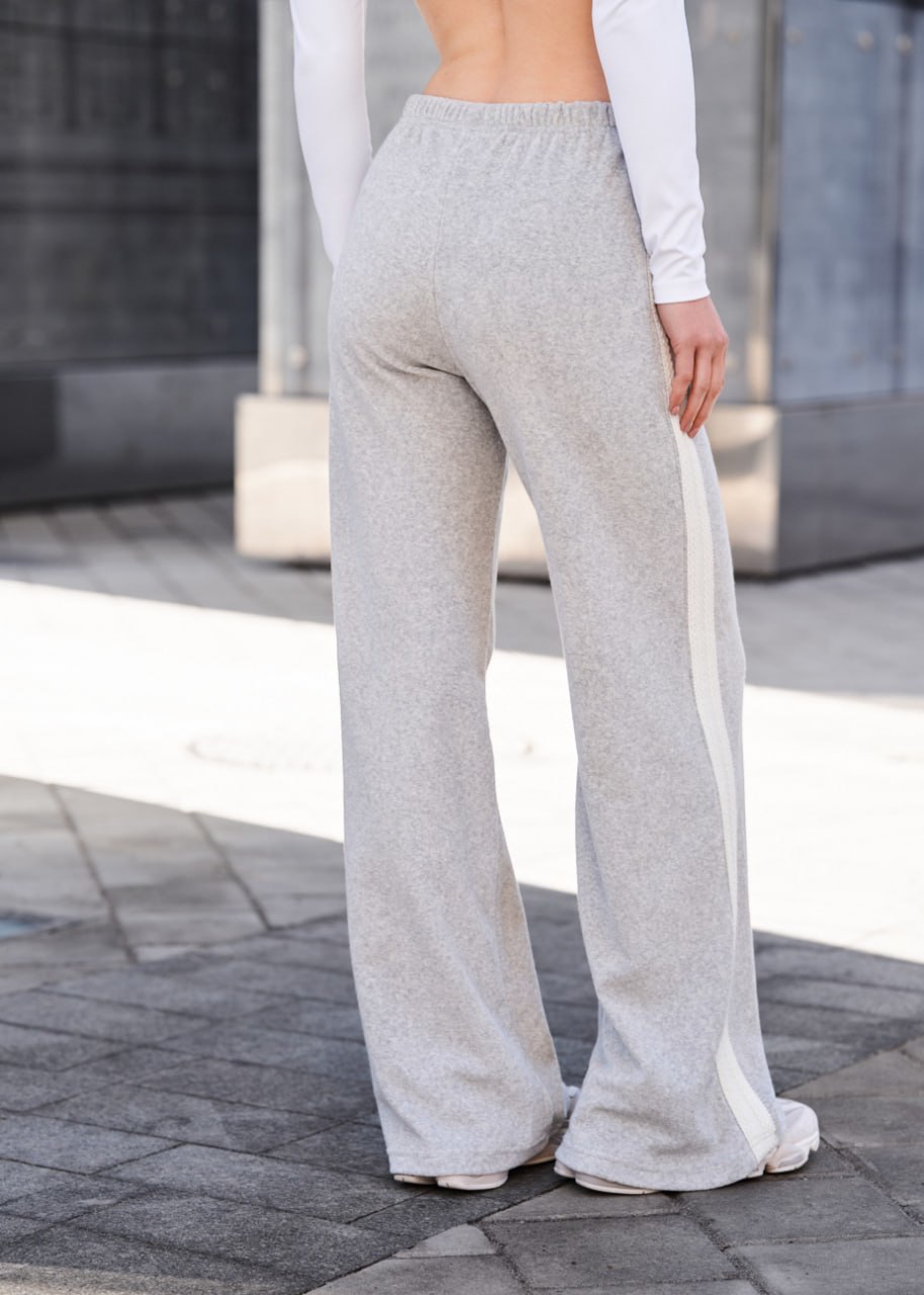 Spodnie Staff lati gray melange