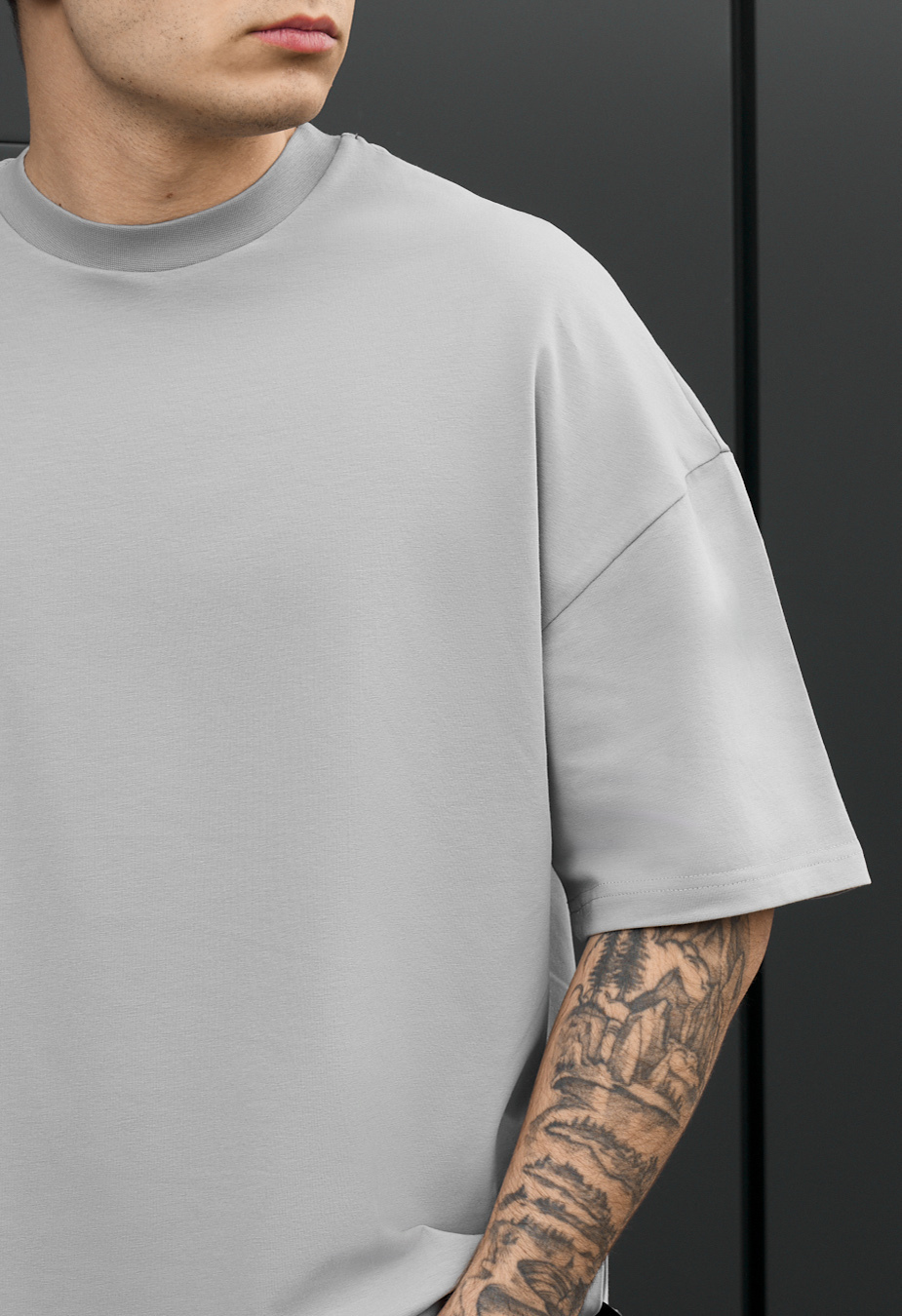 Koszuilka Staff light gray oversize