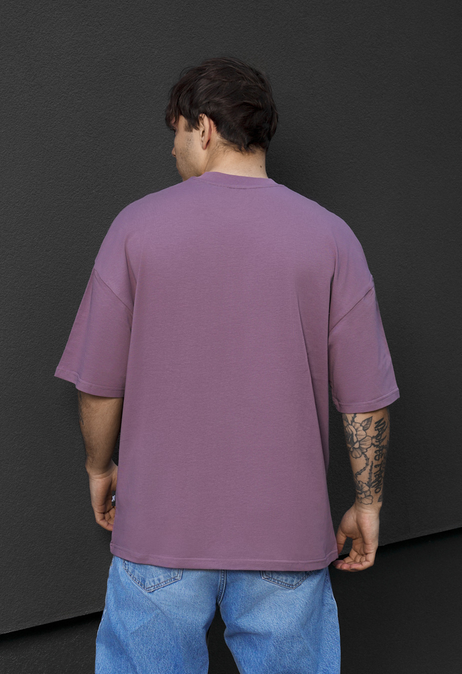 Koszulka Staff violet oversize