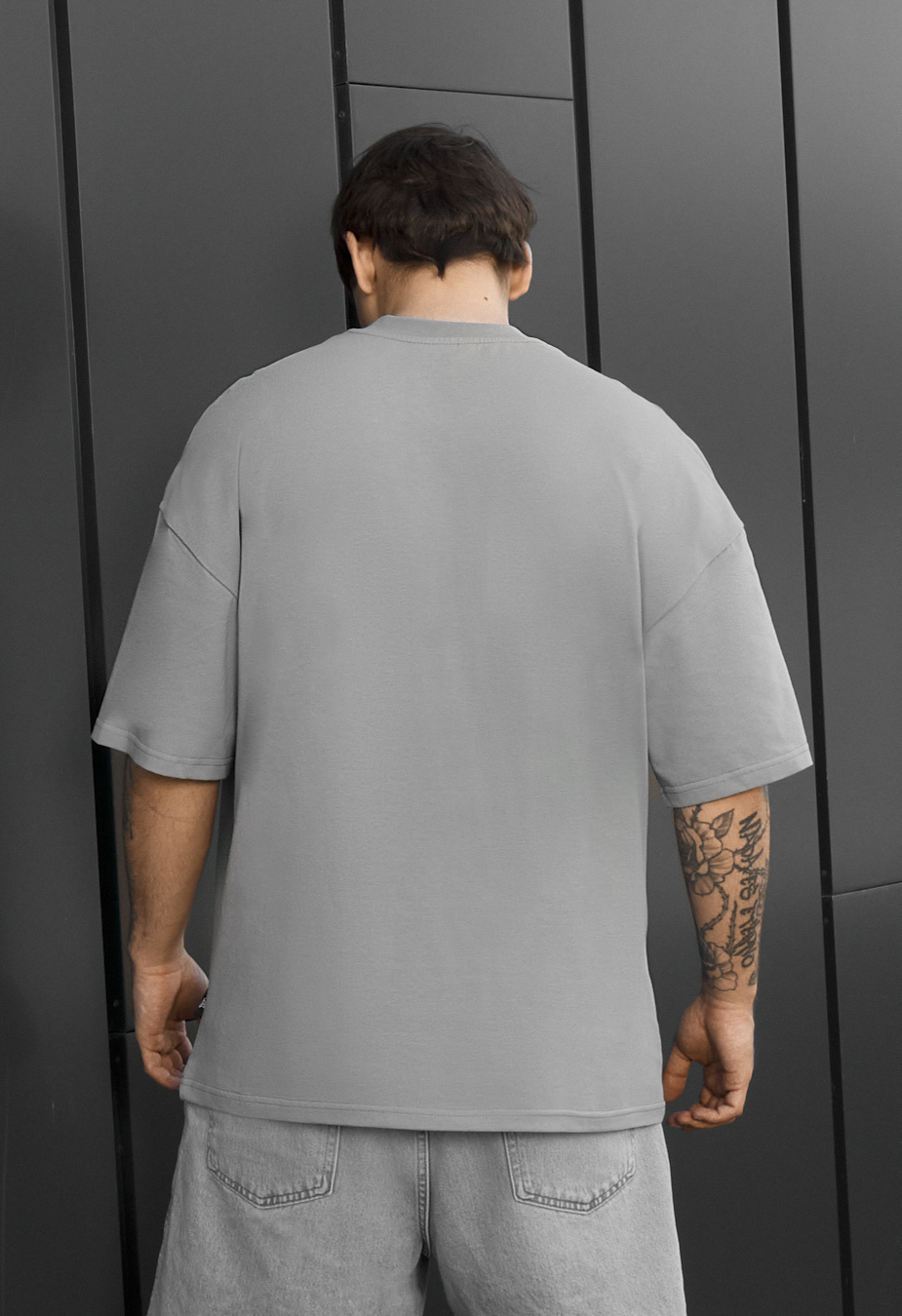Koszulka Staff gray oversize
