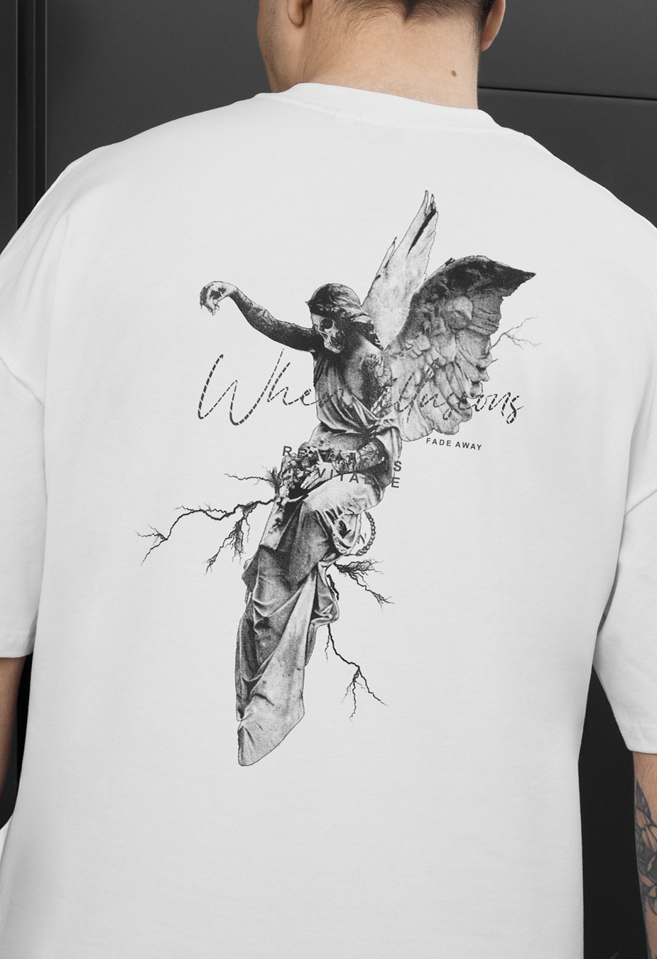 Koszulka Staff fade away oversize