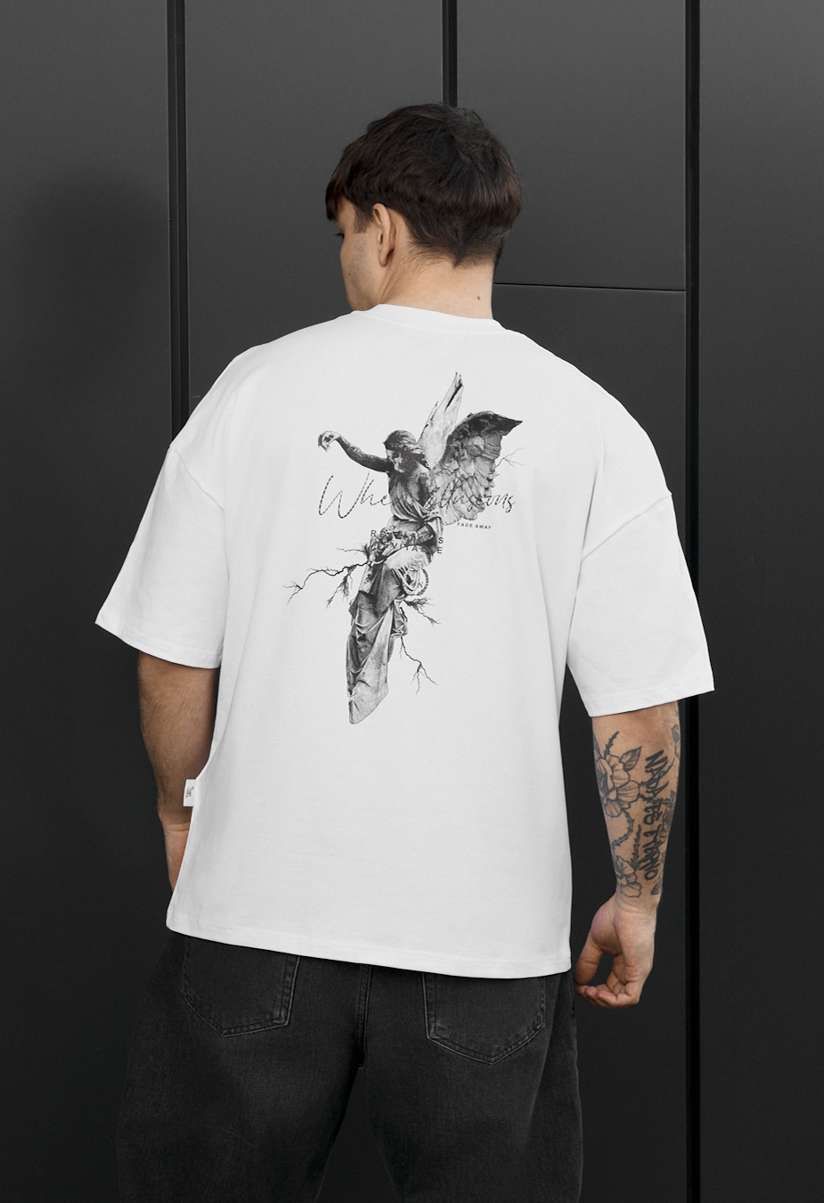 Koszulka Staff fade away oversize