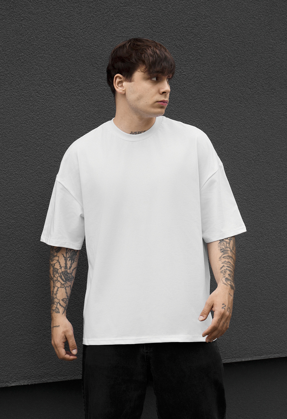 Koszulka Staff only God oversize