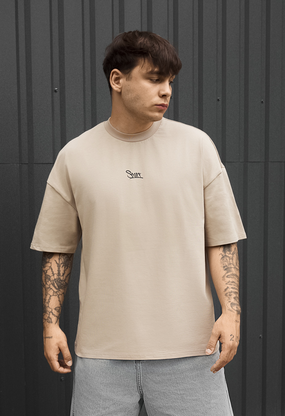 Koszulka Staff logo & birds oversize