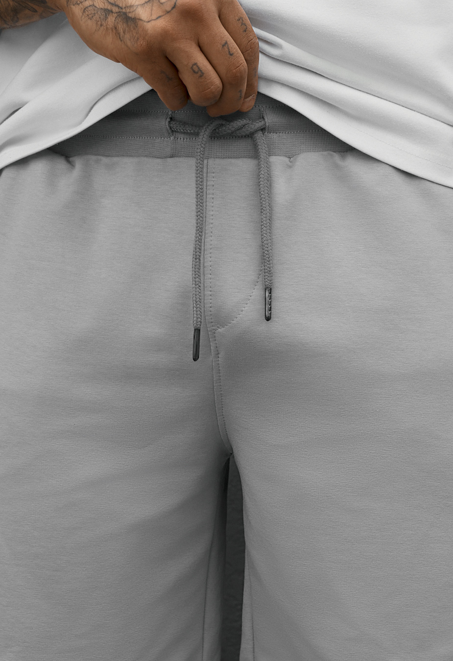 Spodenki Staff light gray logo