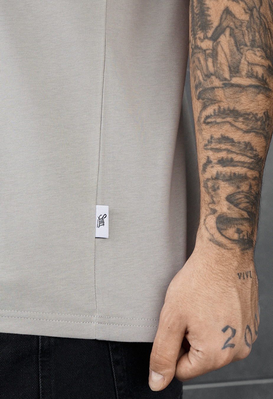 Koszulka Staff light gray