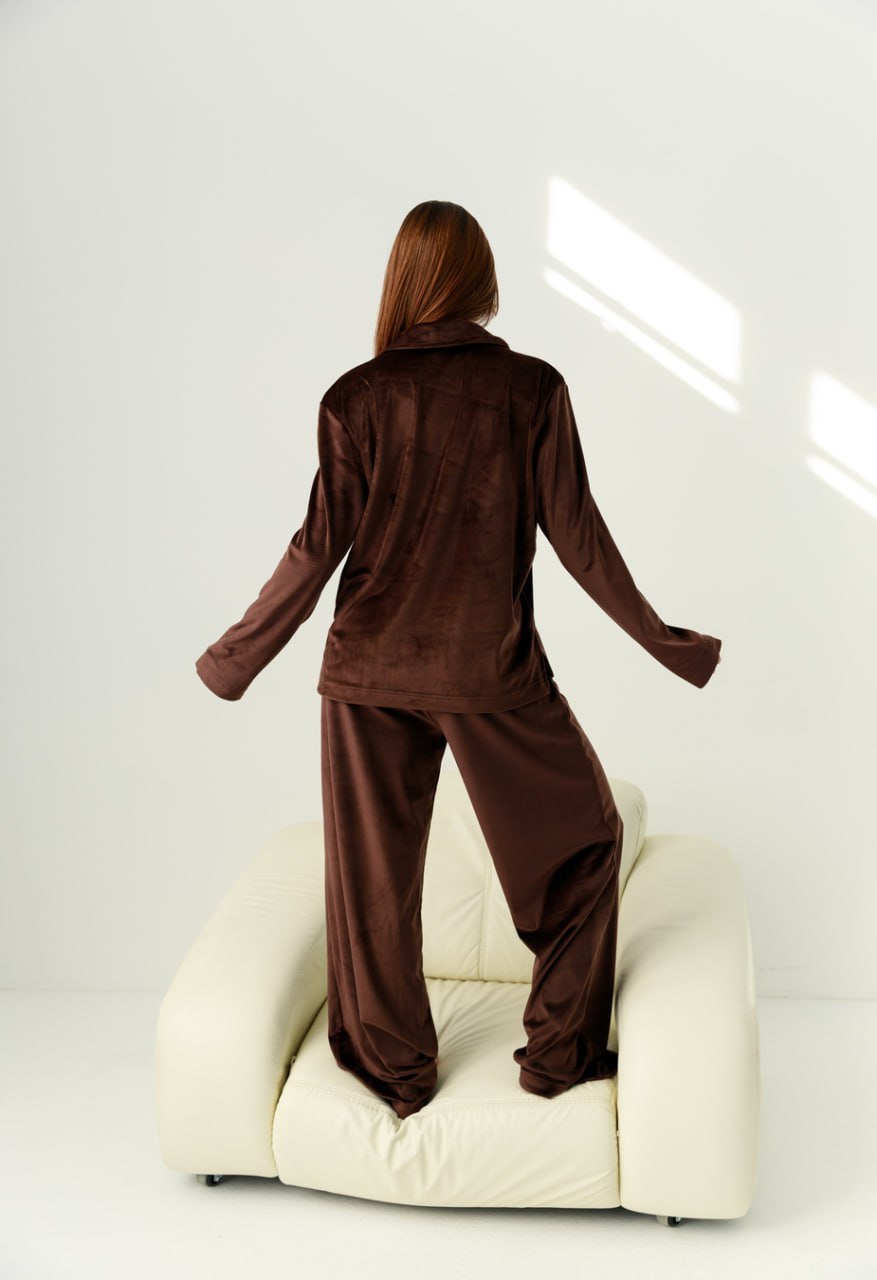 Piżama Staff sof brown