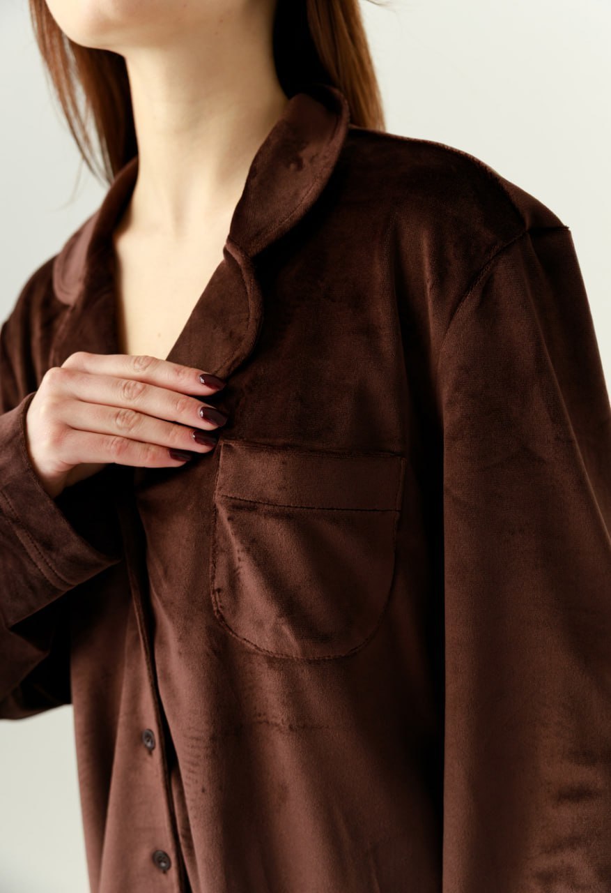 Piżama Staff sof brown