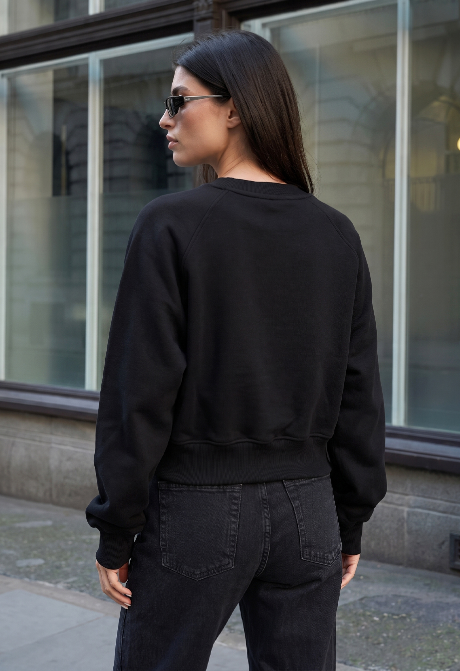 Bluza Staff make black fleece