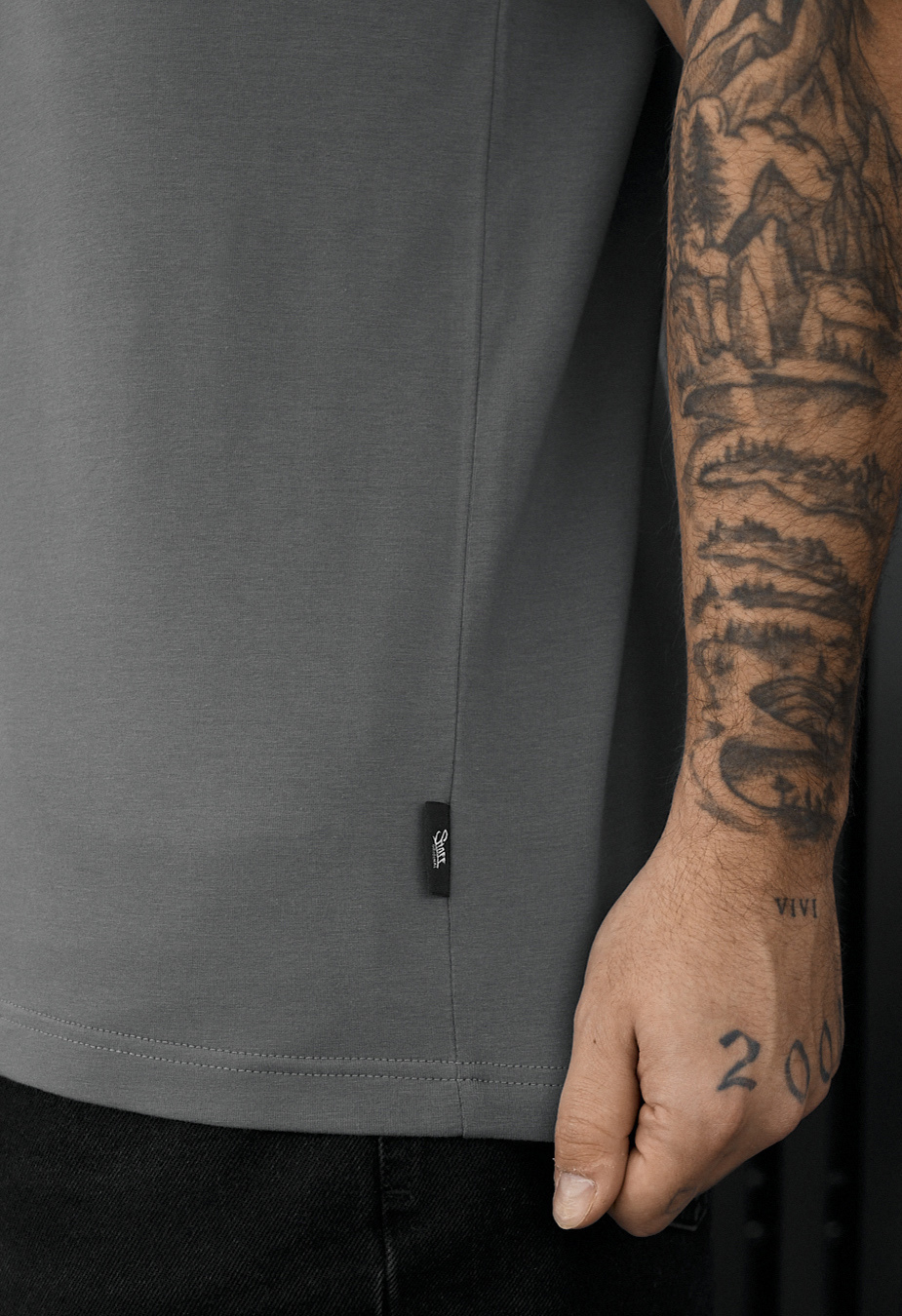 Koszulka Staff dark gray