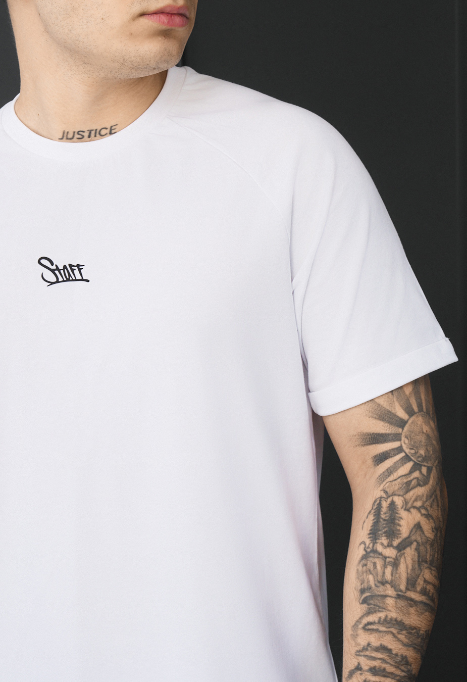 Koszulka Staff white logo