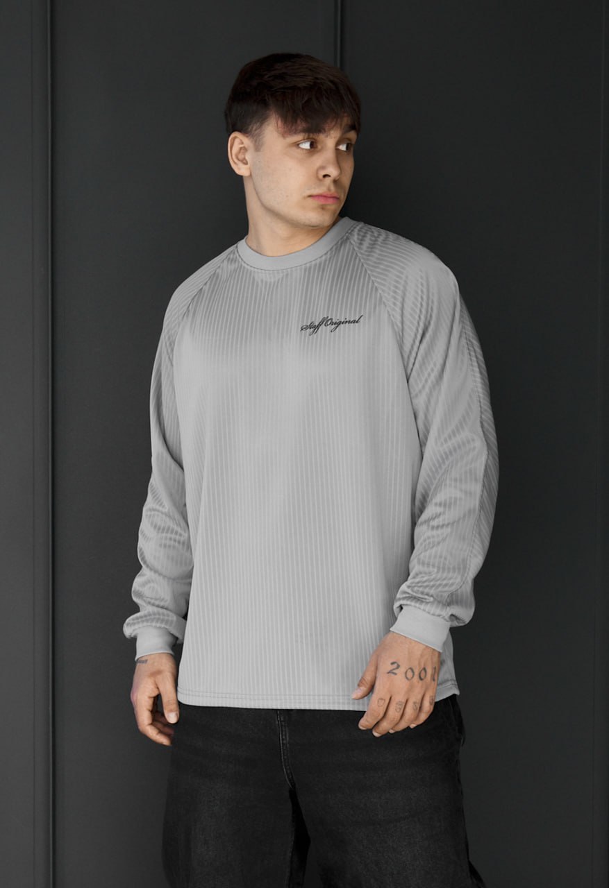 Longsleeve Staff ol gray