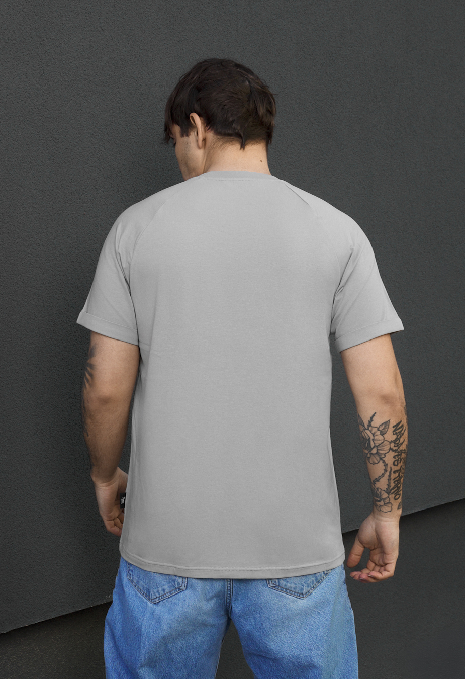 Koszulka Staff light gray logo