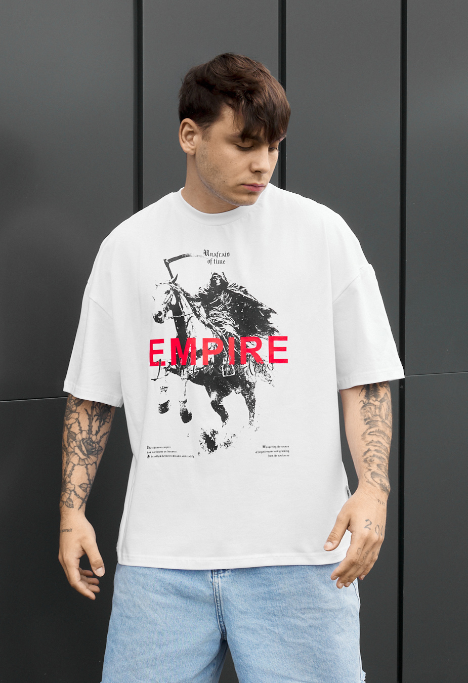 Koszulka Staff empire oversize