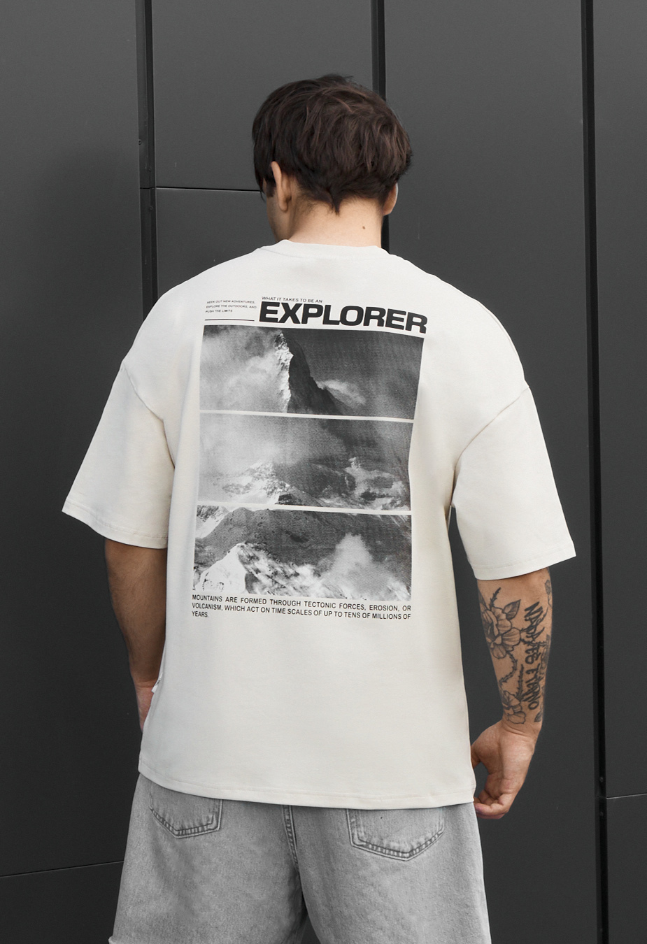 Koszulka Staff explorer oversize