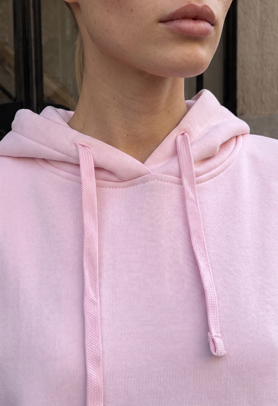 Bluza Staff ti pink oversize fleece