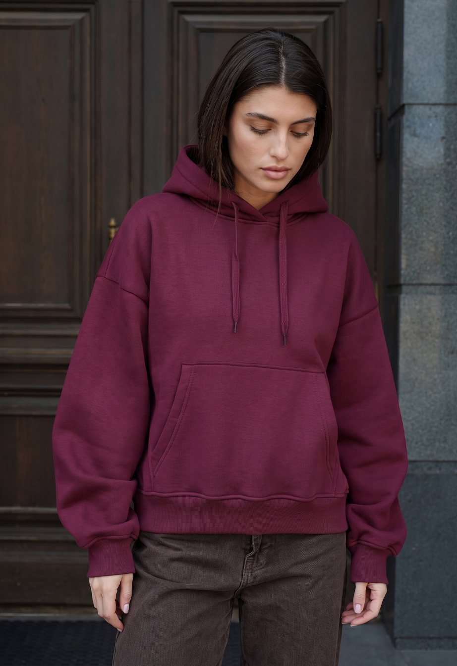 Bluza Staff ti bordo oversize fleece