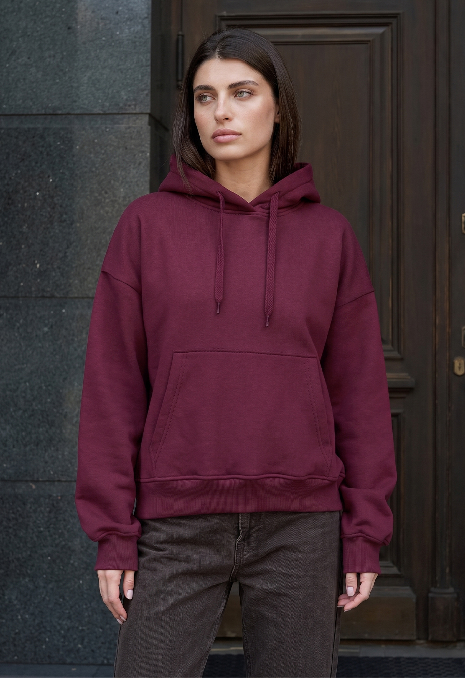 Bluza Staff ti bordo oversize fleece