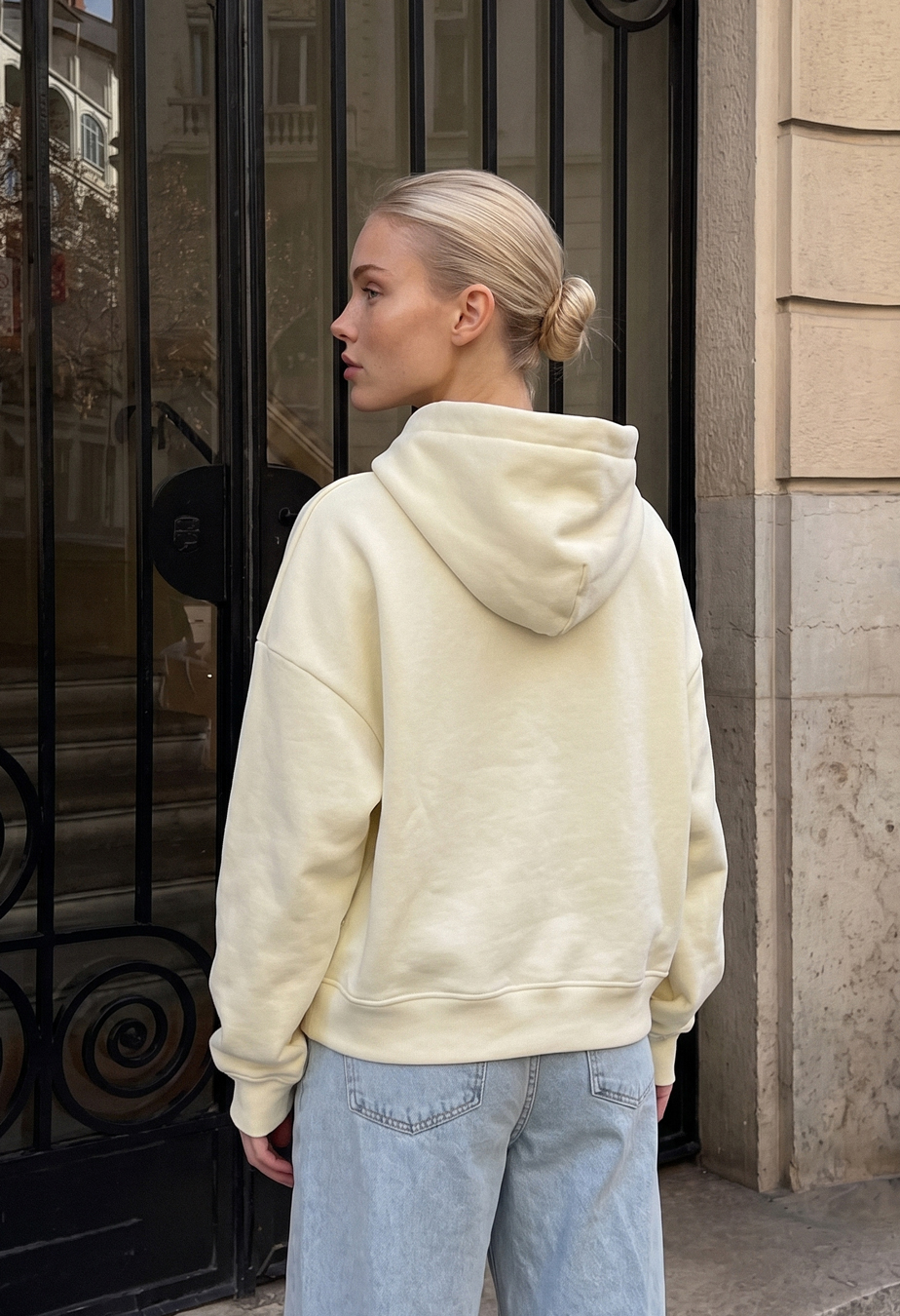 Bluza Staff ti light lime oversize fleece