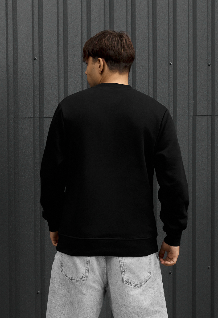 Bluza Staff black basic fleece