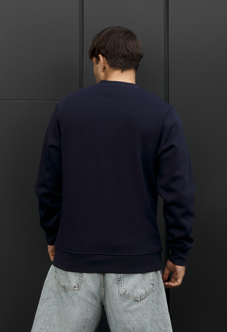 Bluza Staff dark blu basic fleece