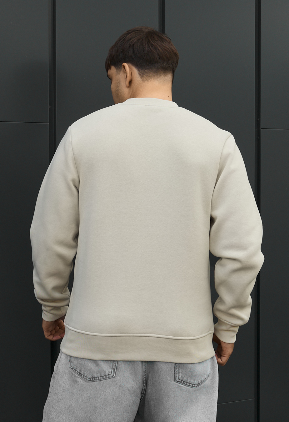 Bluza Staff light milk basic fleece