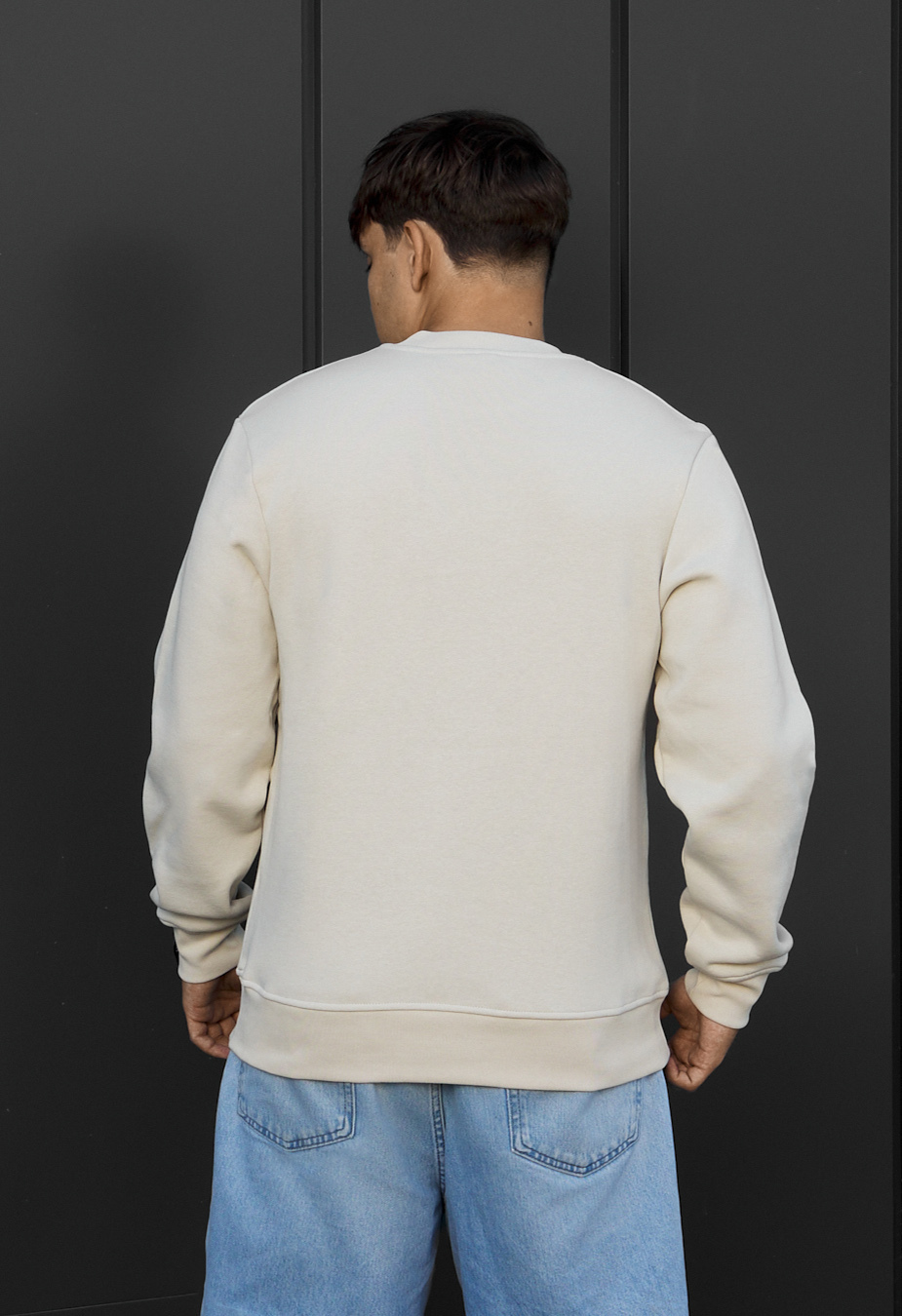 Bluza Staff light milk basic fleece