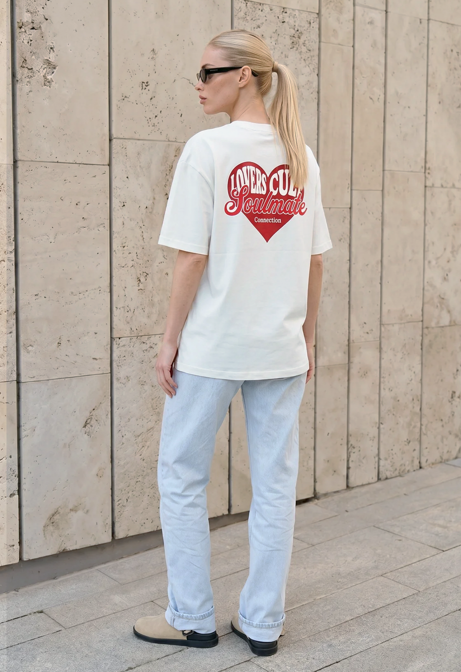 Koszulka Staff soulmate oversize