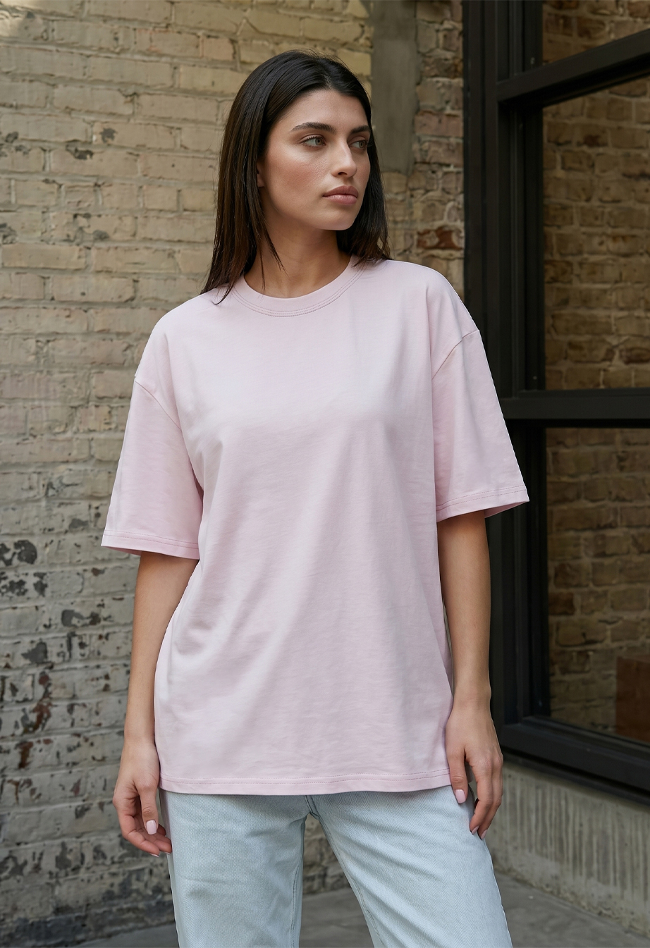 Koszulka Staff strawberry oversize