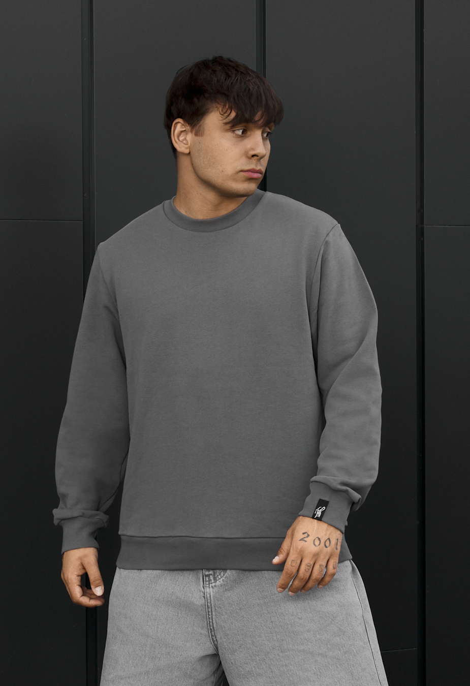 Bluza Staff gray basic