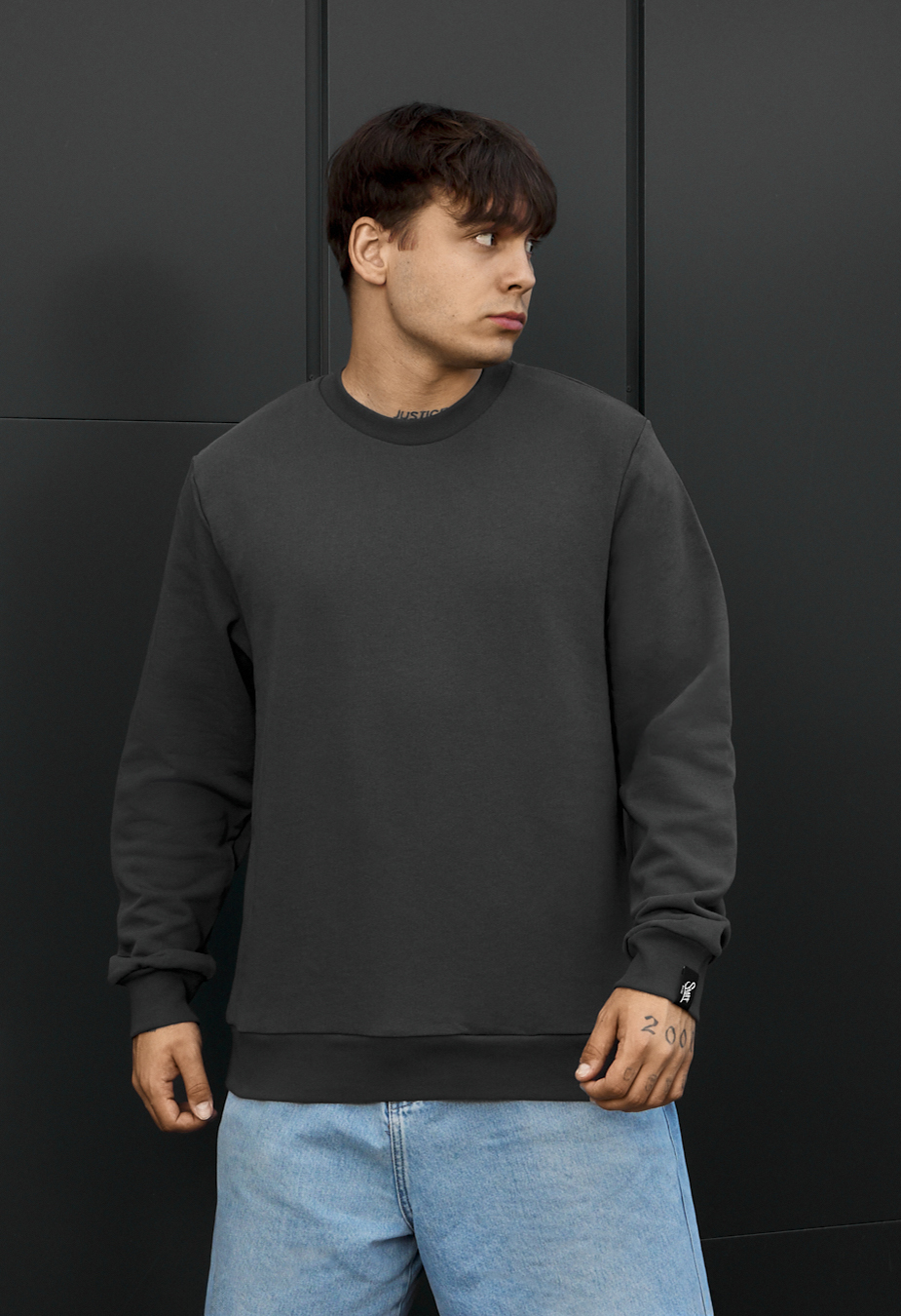 Bluza Staff dark gray basic