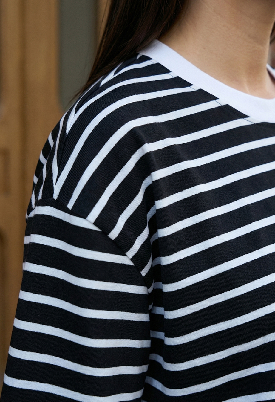 Koszulka Staff del stripes oversize