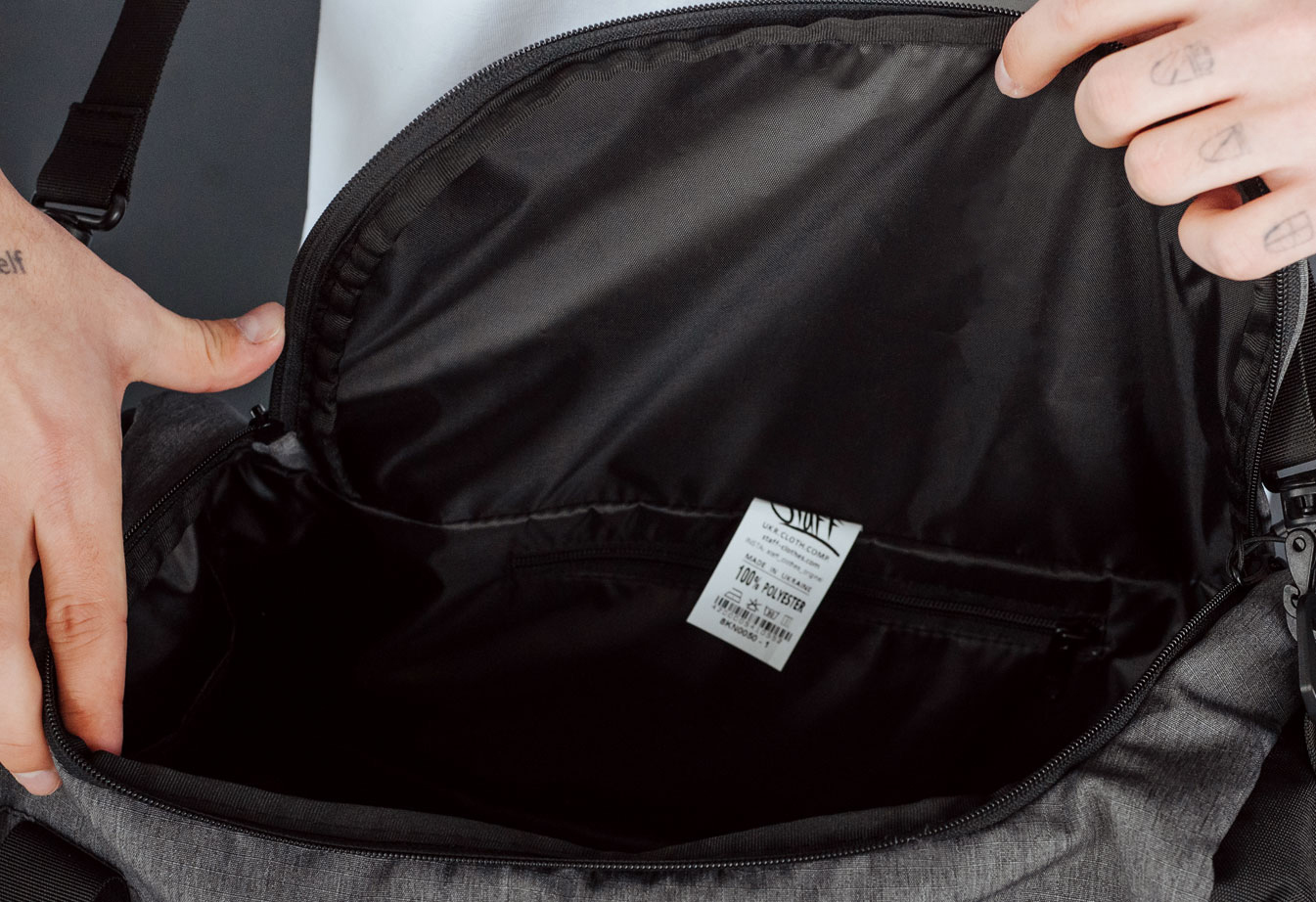 Torba sportowa Staff gray