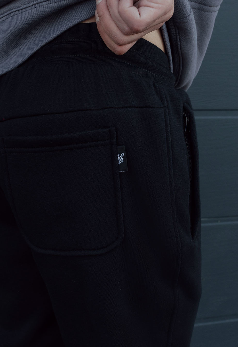 Spodnie dresowe Staff ho black basic fleece