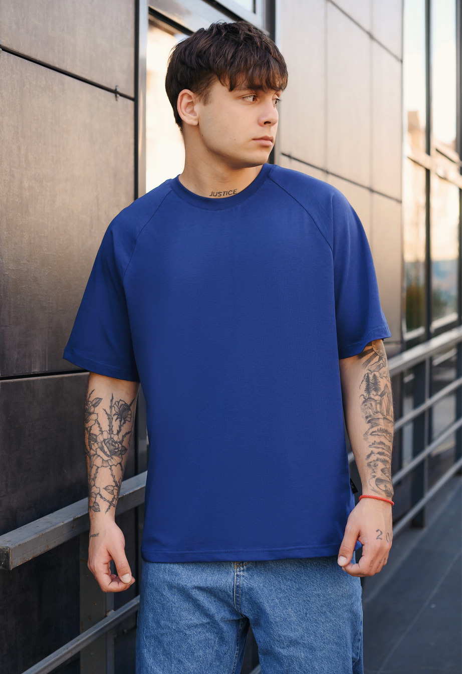 Koszulka Staff reglan blue