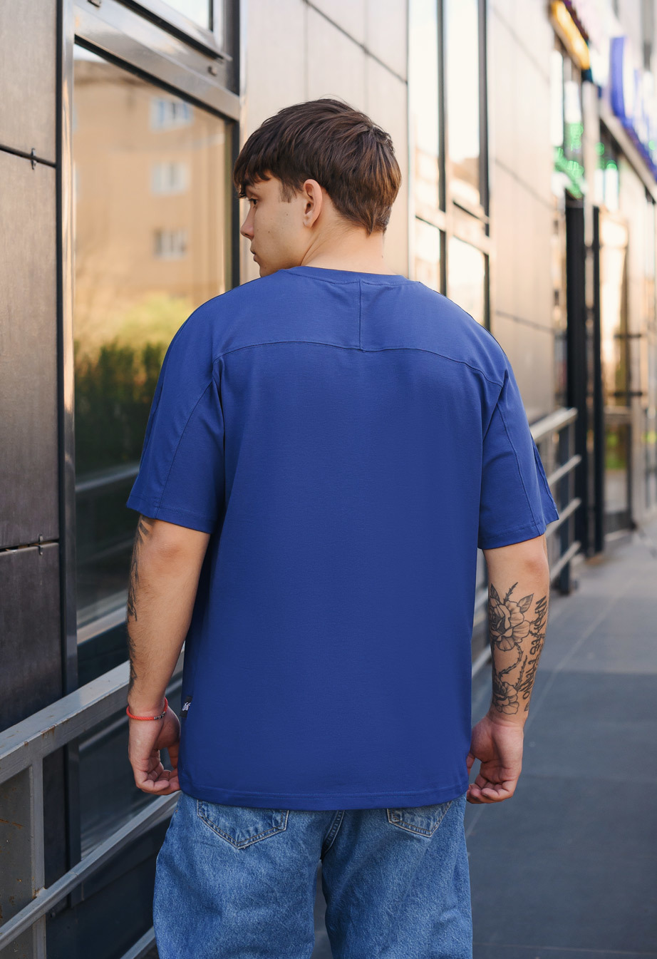 Koszulka Staff reglan blue