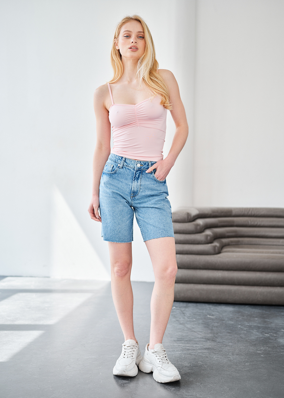 Top damski Staff ny light pink