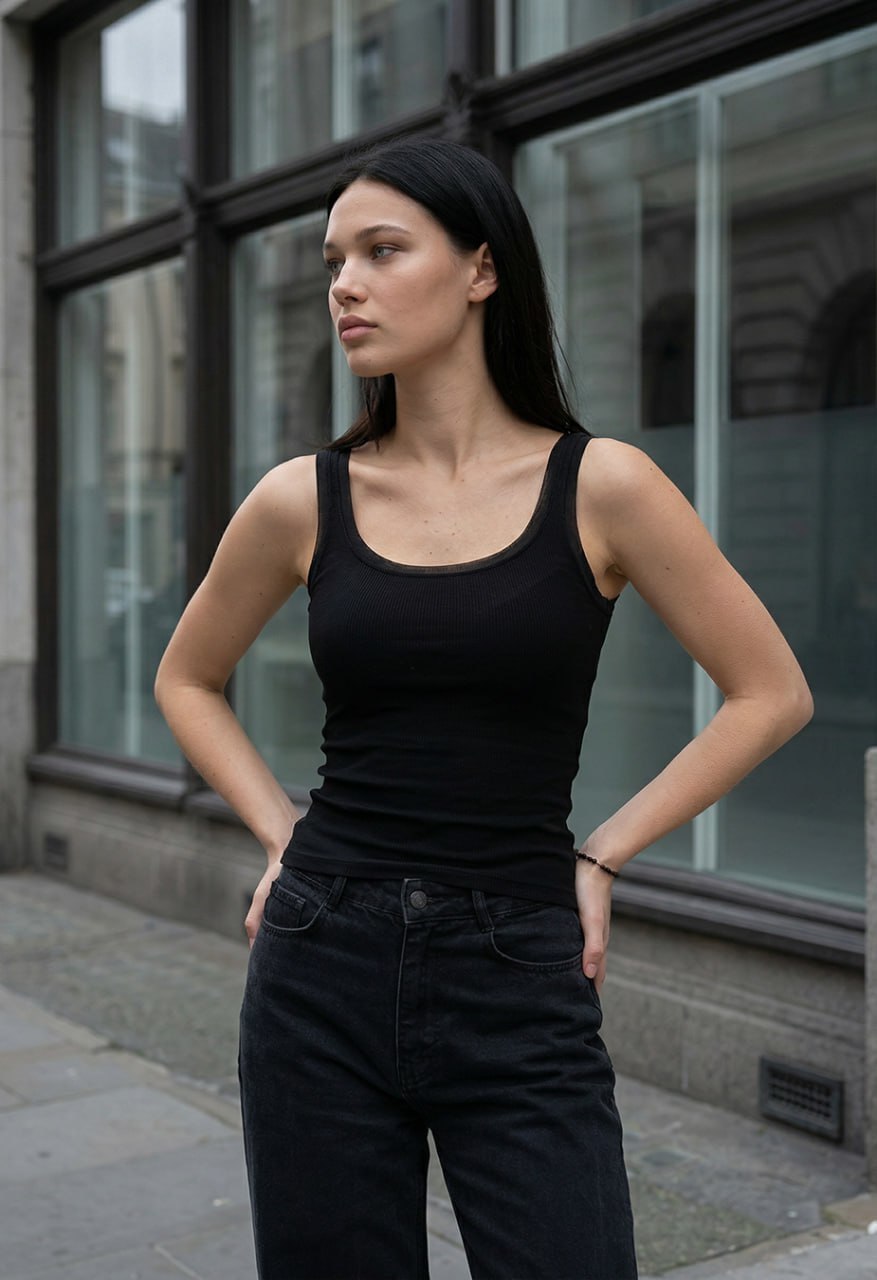 Top damski Staff gle black