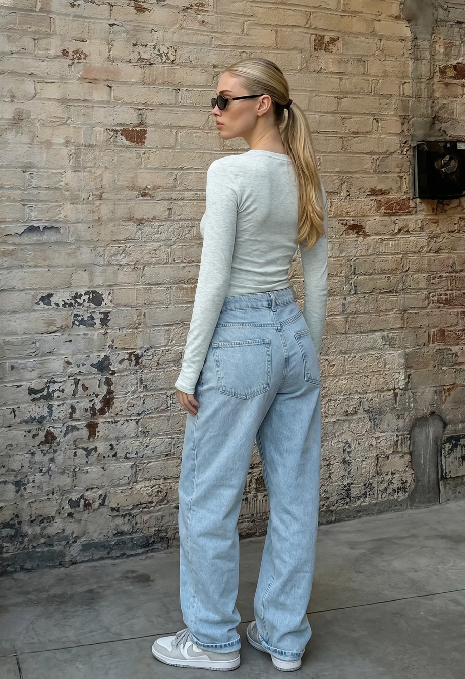 Longsleeve Staff vl gray melange
