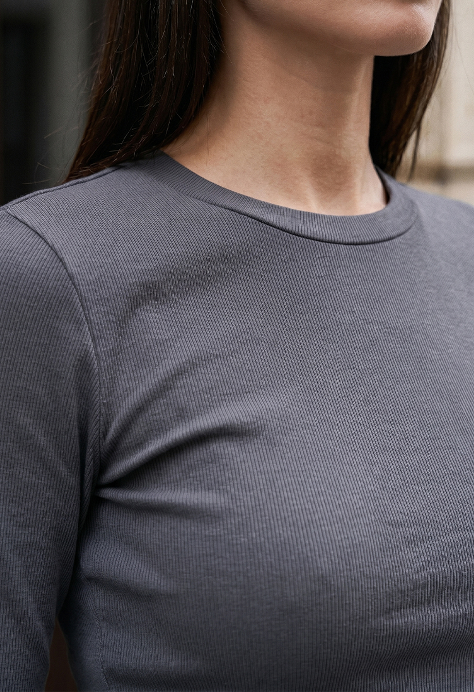 Longsleeve Staff vl gray