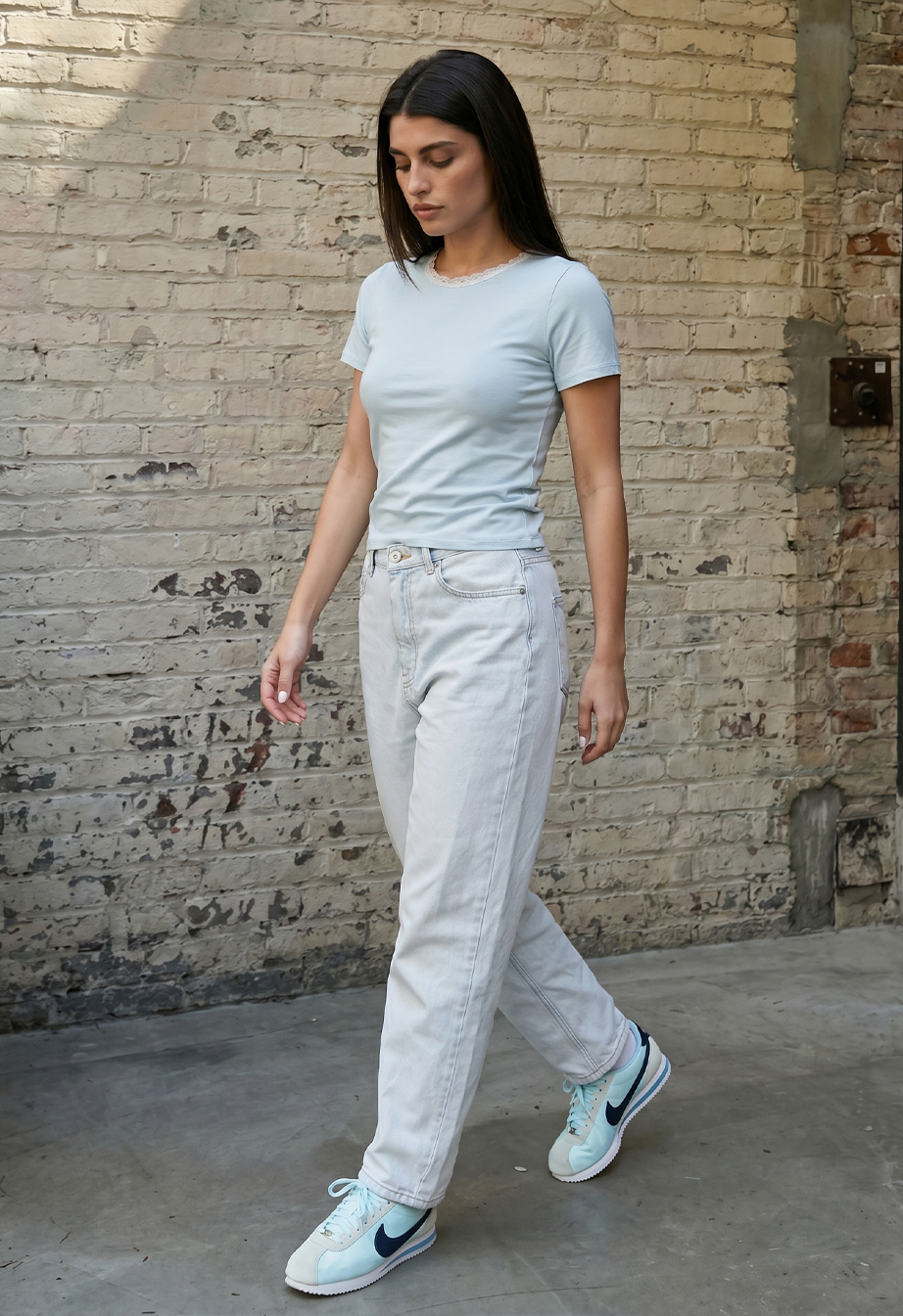 Koszulka Staff dor light blue