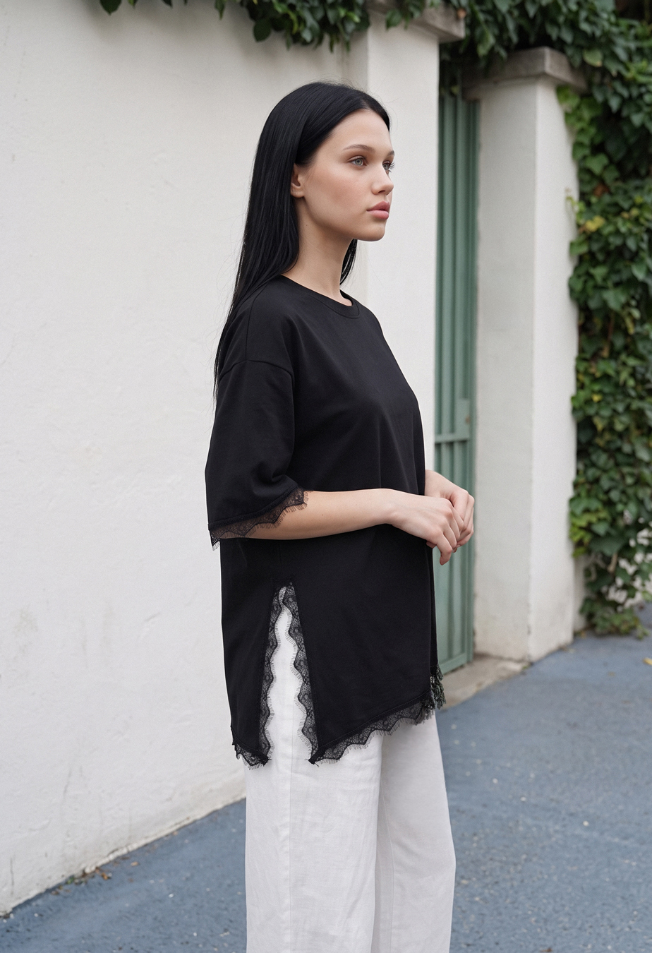 Koszulka Staff ke black oversize