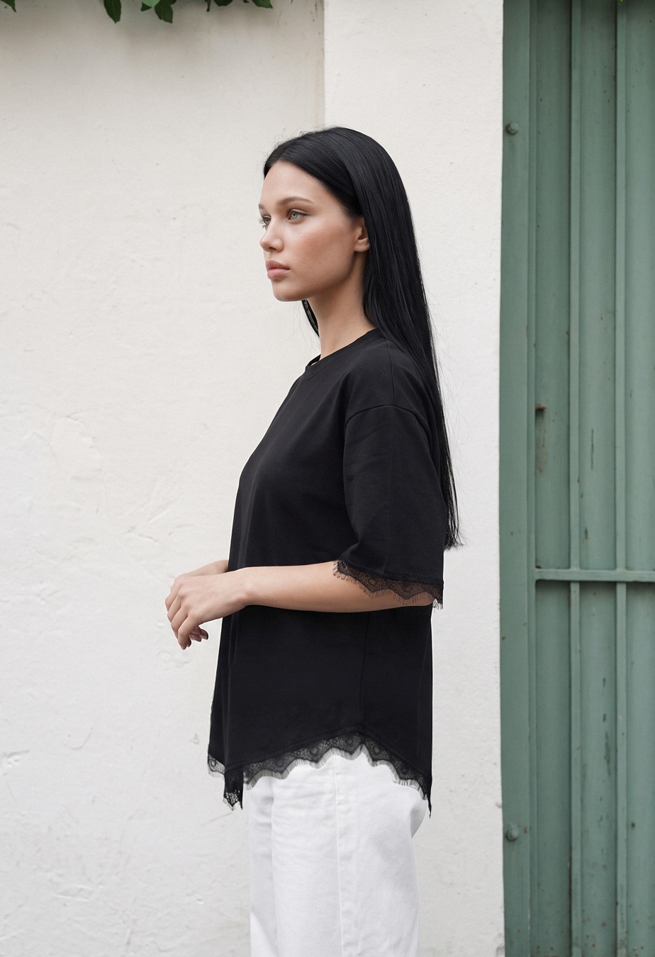 Koszulka Staff ke black oversize