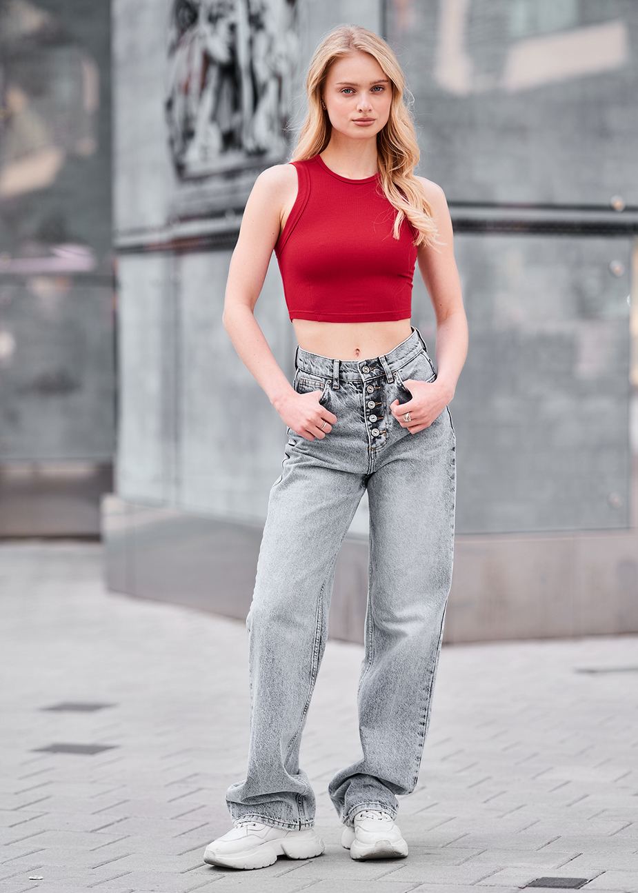 Top damski Staff xn red